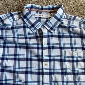 The Normal Brand Button Down Shirt XXL Flannel Plaid No Flaws